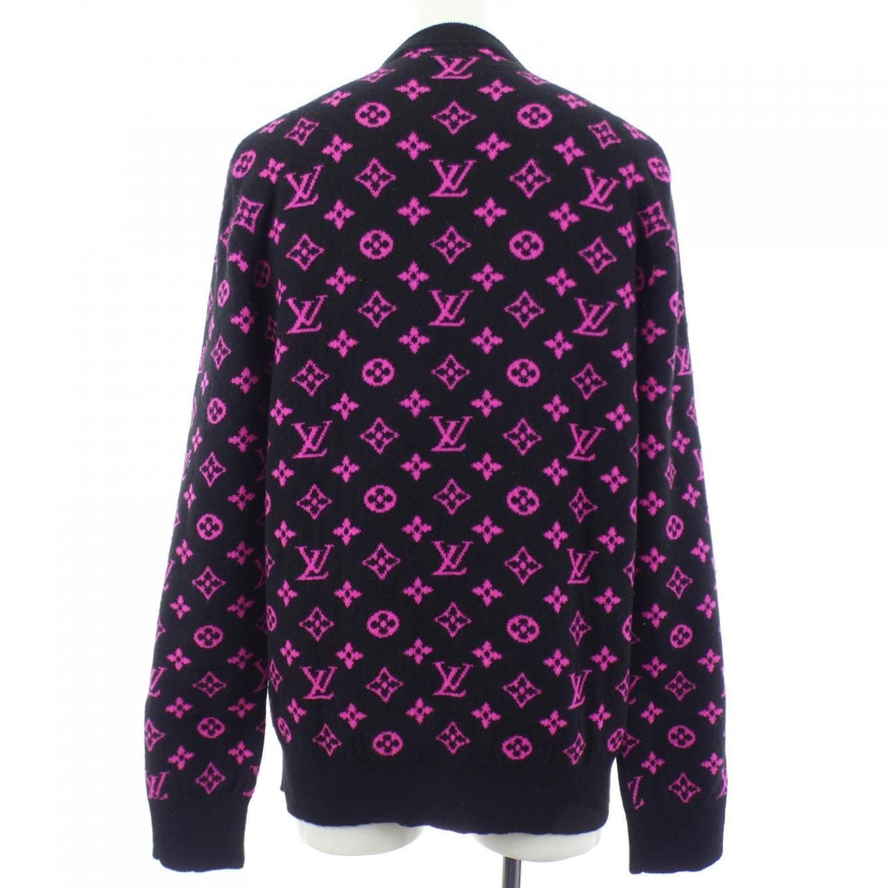 ルイヴィトン LOUIS VUITTON ハーフアンドハーフモノグラム HGN41WIXW ニット