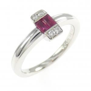 ポーラ ルビー リング 0.28CT