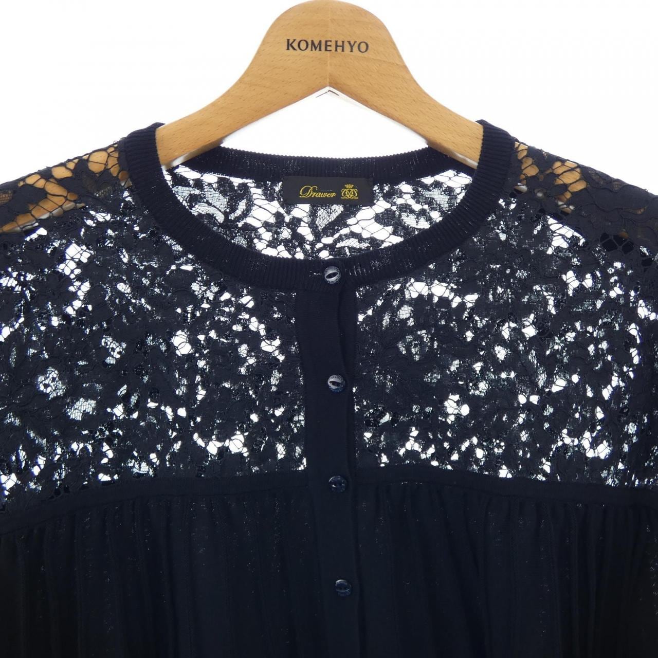 ドゥロワー DRAWER カーディガン