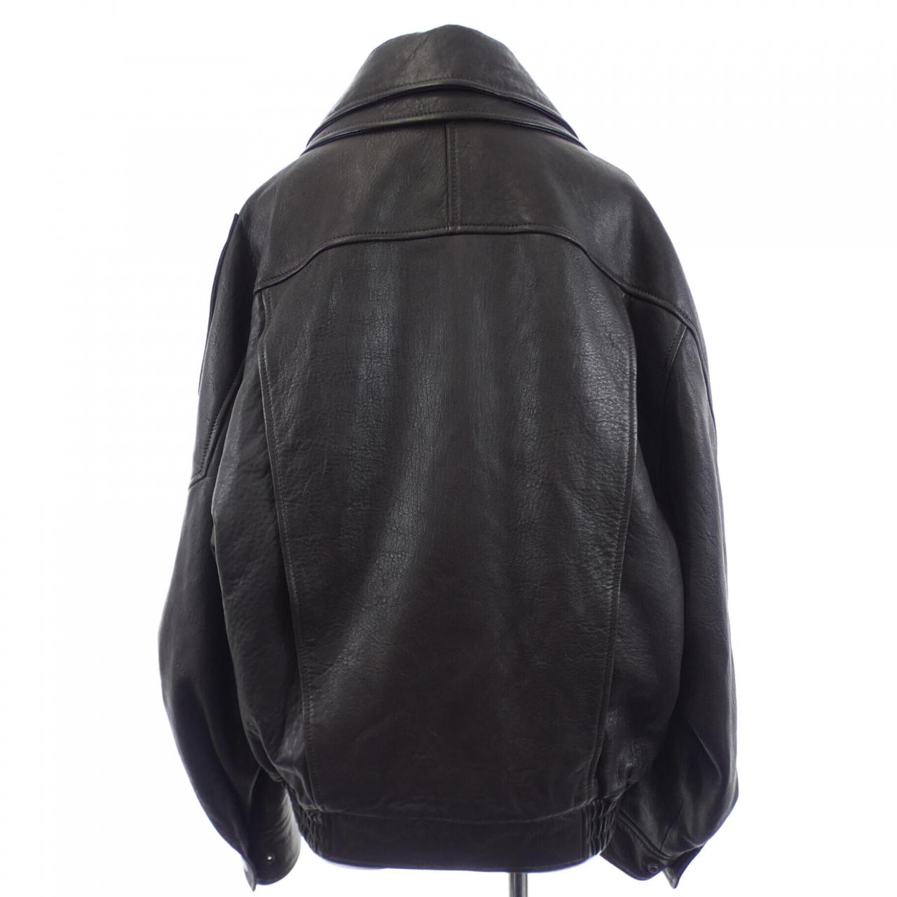 サンローラン SAINT LAURENT ボンバージャケット 798780 YCNF2 レザージャケット