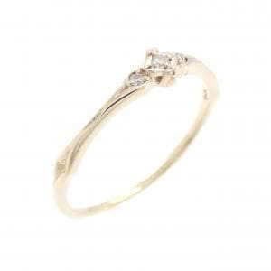 アガット ダイヤモンド リング 0.034CT