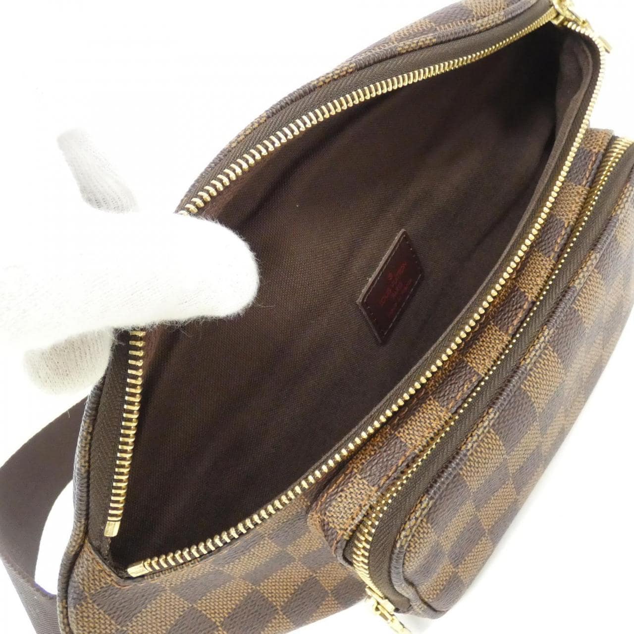 LOUIS VUITTON Damier Bum Bag Melville N51172 Shoulder Bag