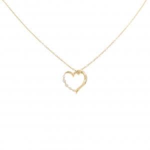 スタージュエリー ハート ダイヤモンド ネックレス 0.05CT