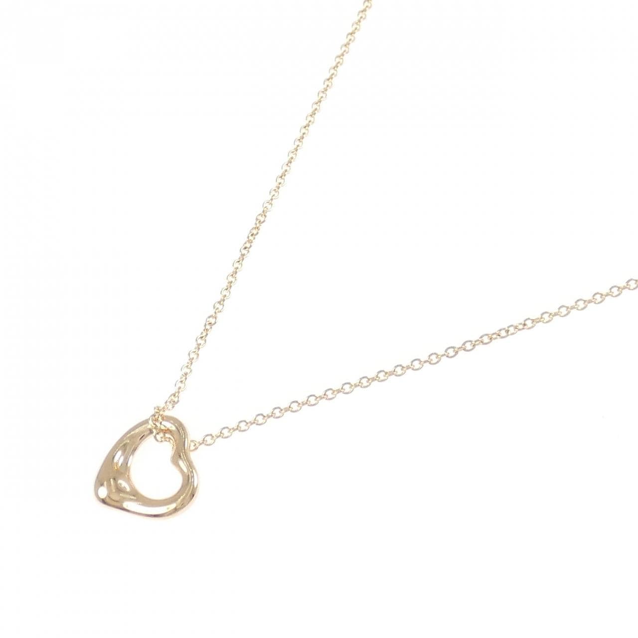 ティファニー オープンハート ネックレス