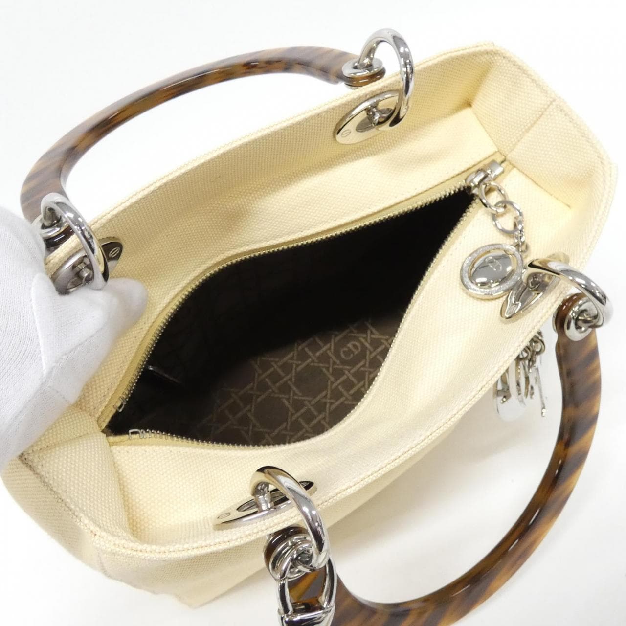 【ヴィンテージ】クリスチャンディオール レディ ディオール ミディアム バッグ