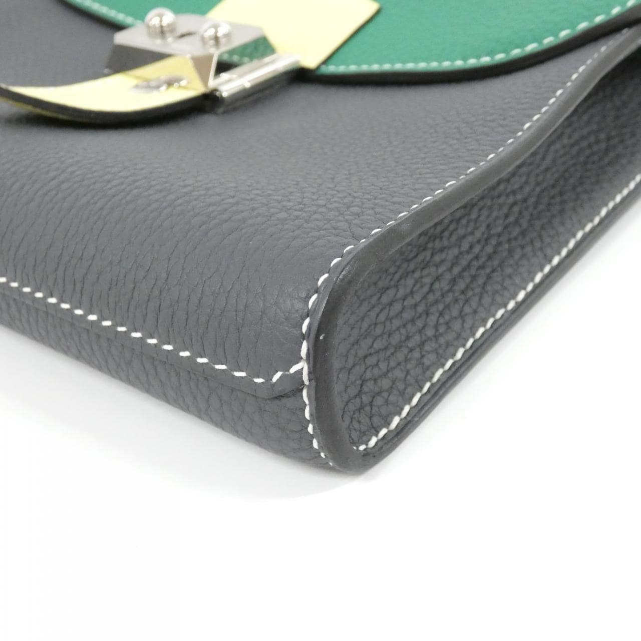 エルメス サック ア デペッシュ カラーブロック 21cm 085452CK ショルダーバッグ