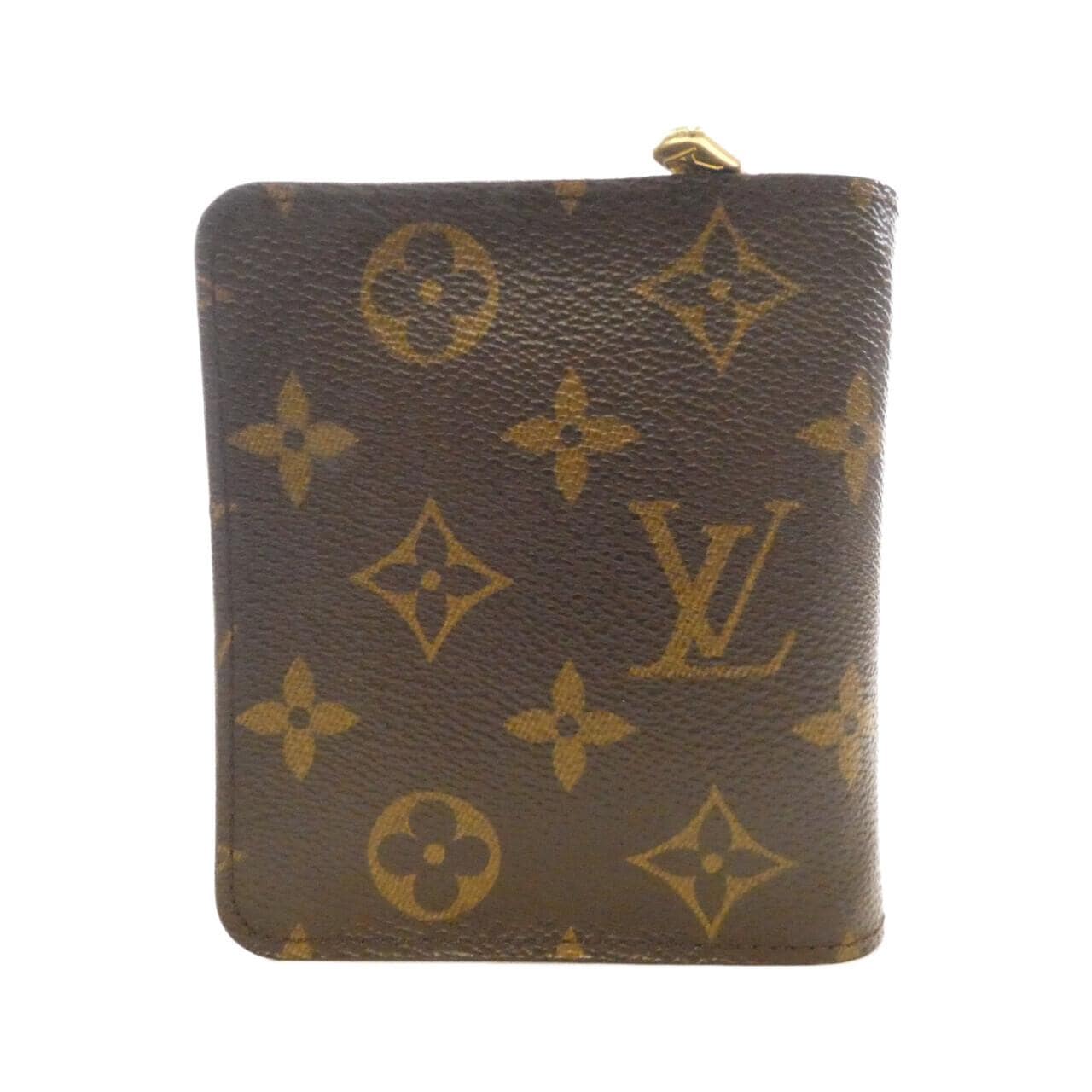 ルイヴィトン モノグラム コンパクト ジップ M61667 財布