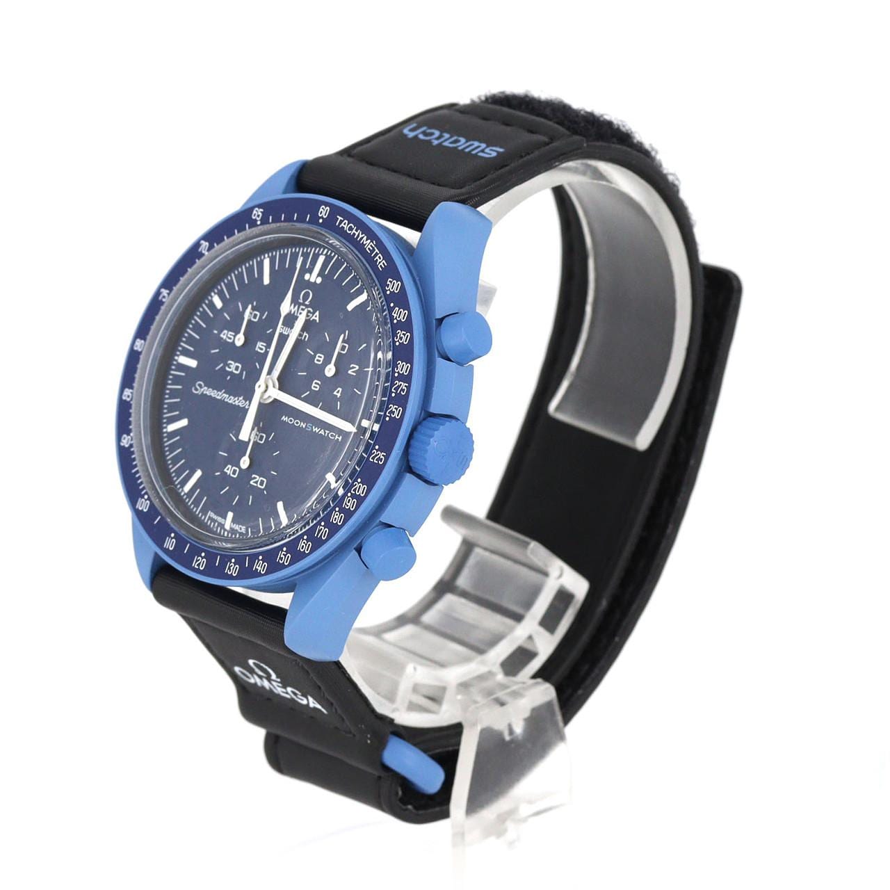 スウォッチ スウォッチxオメガ･ミッショントゥネプチューン SO33N100 バイオセラミック クォーツ