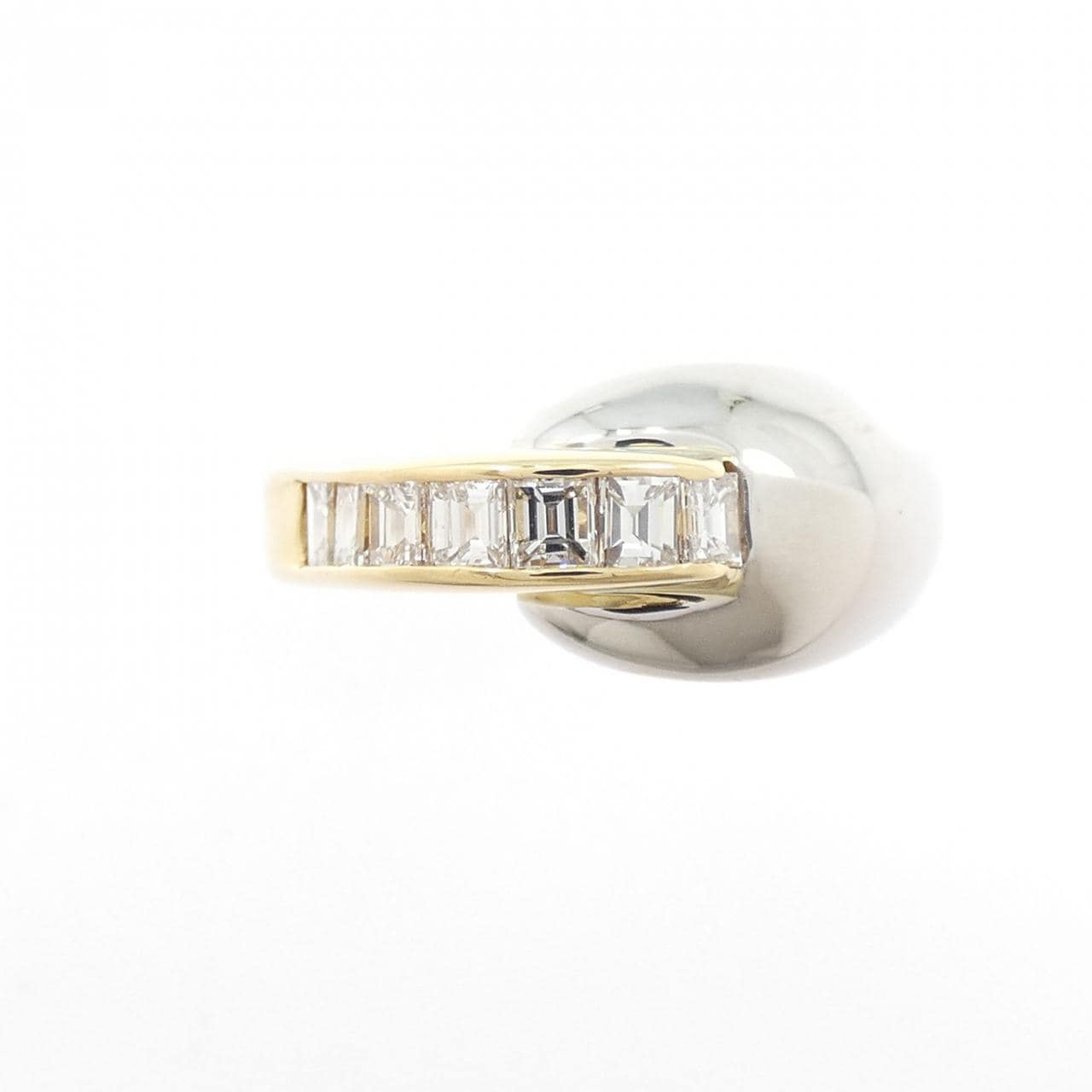 K18YG/PT900 Diamond Ring 0.50CT
