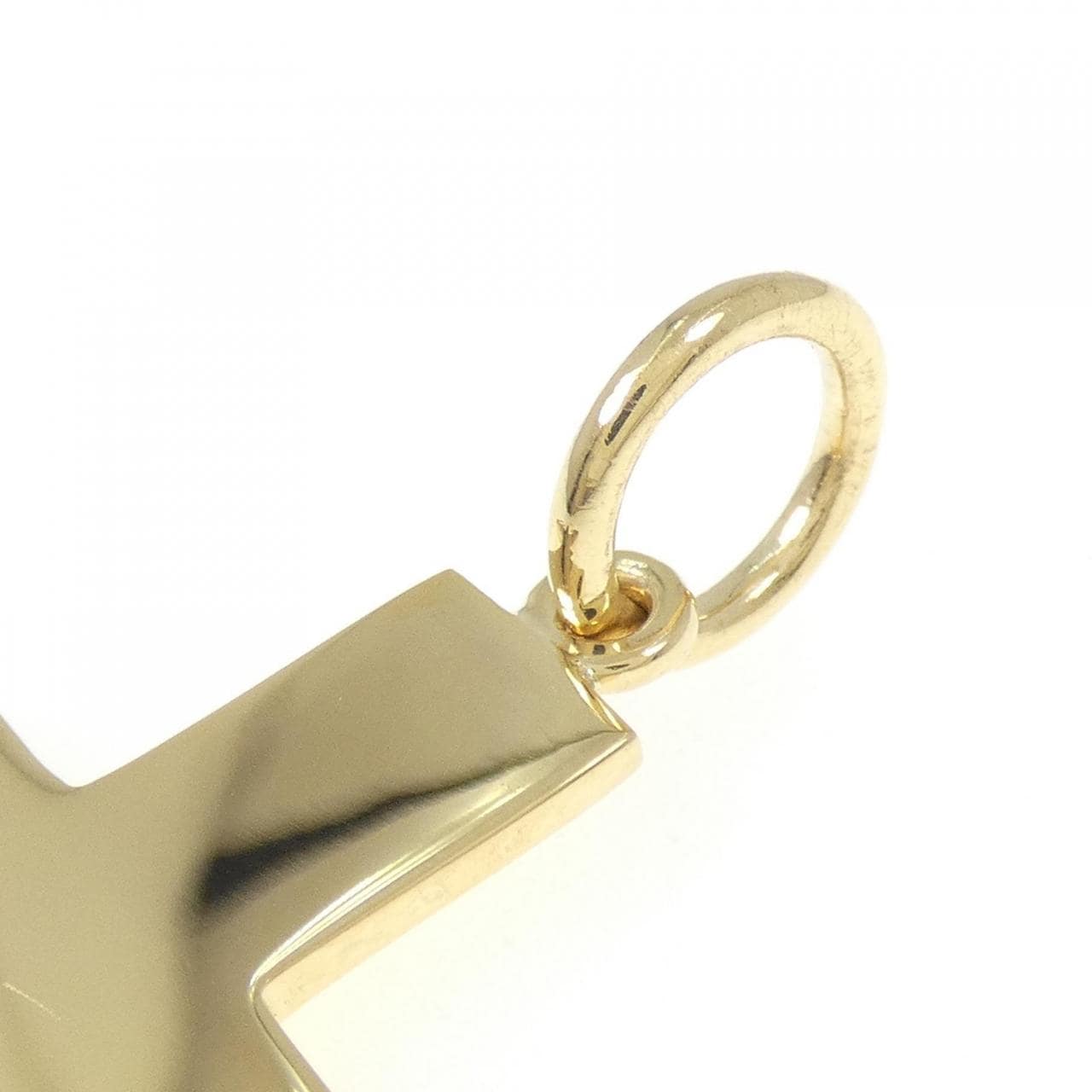 750YG クロス ペンダント