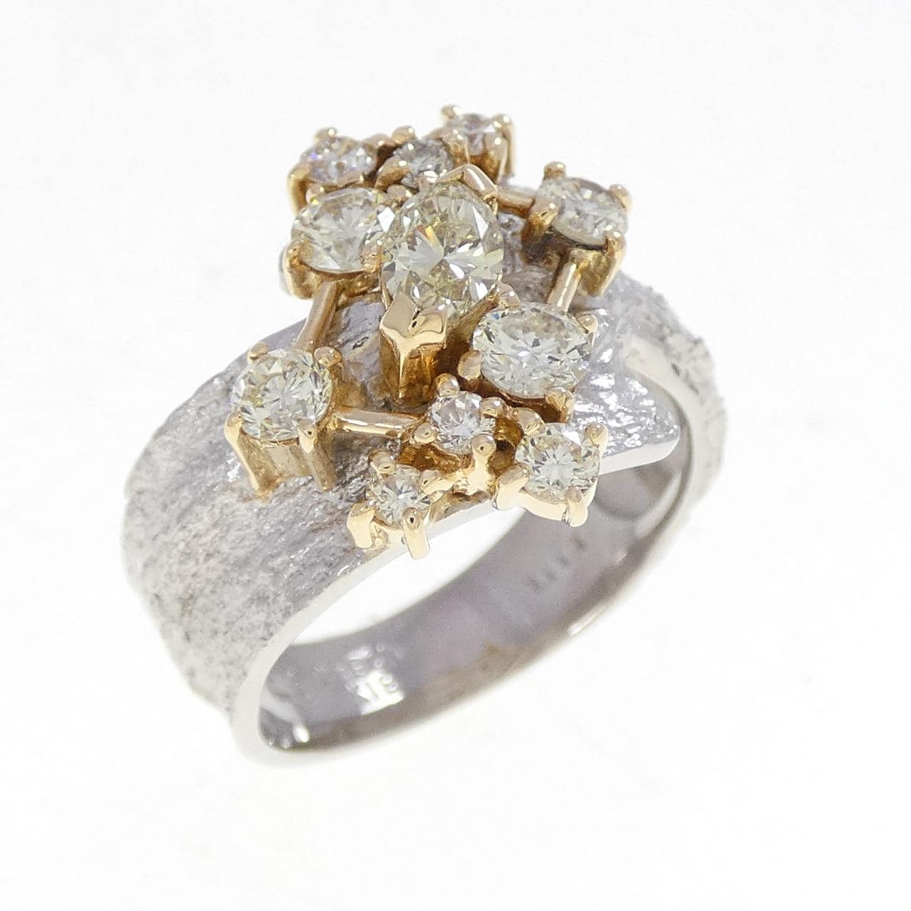 スガヌマ トモユキ ダイヤモンド リング 1.117CT