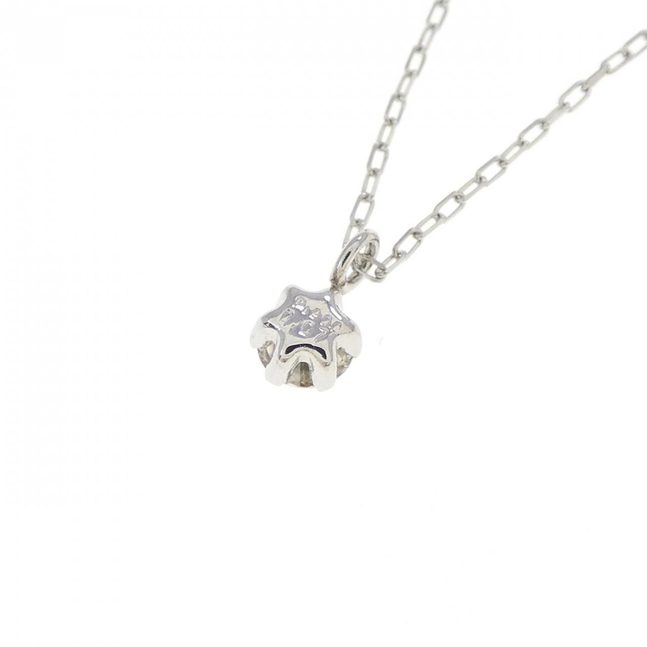 PT900/PT850 ダイヤモンド ネックレス 0.07CT