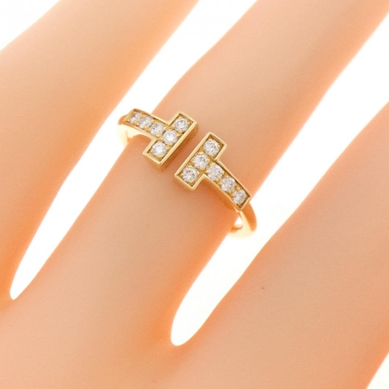 ティファニー Tワイヤー リング