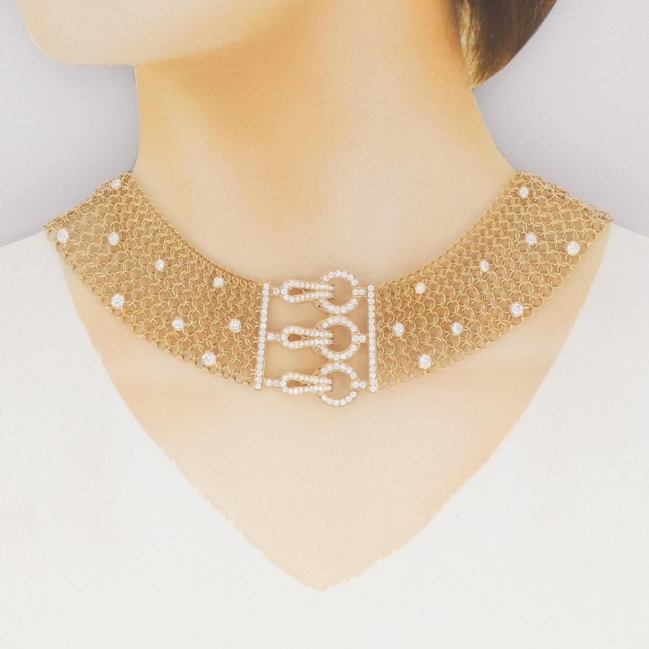 カルティエ ダイヤモンド ネックレス