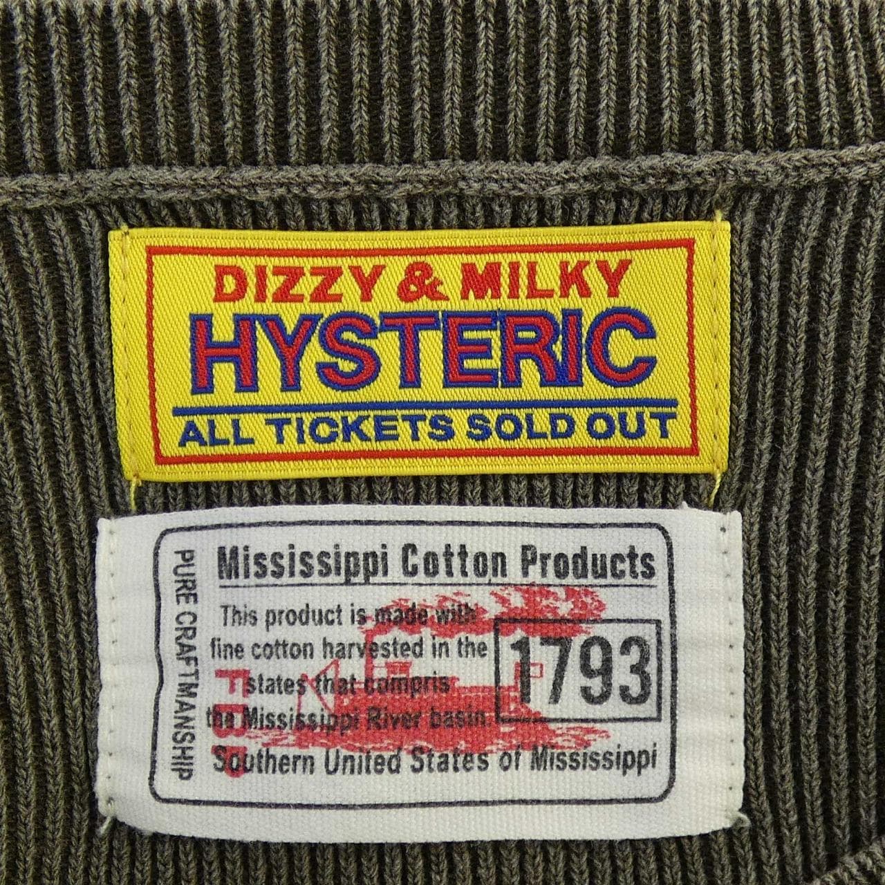 ヒステリックグラマー HYSTERIC GLAMOUR 01251NS01 トップス