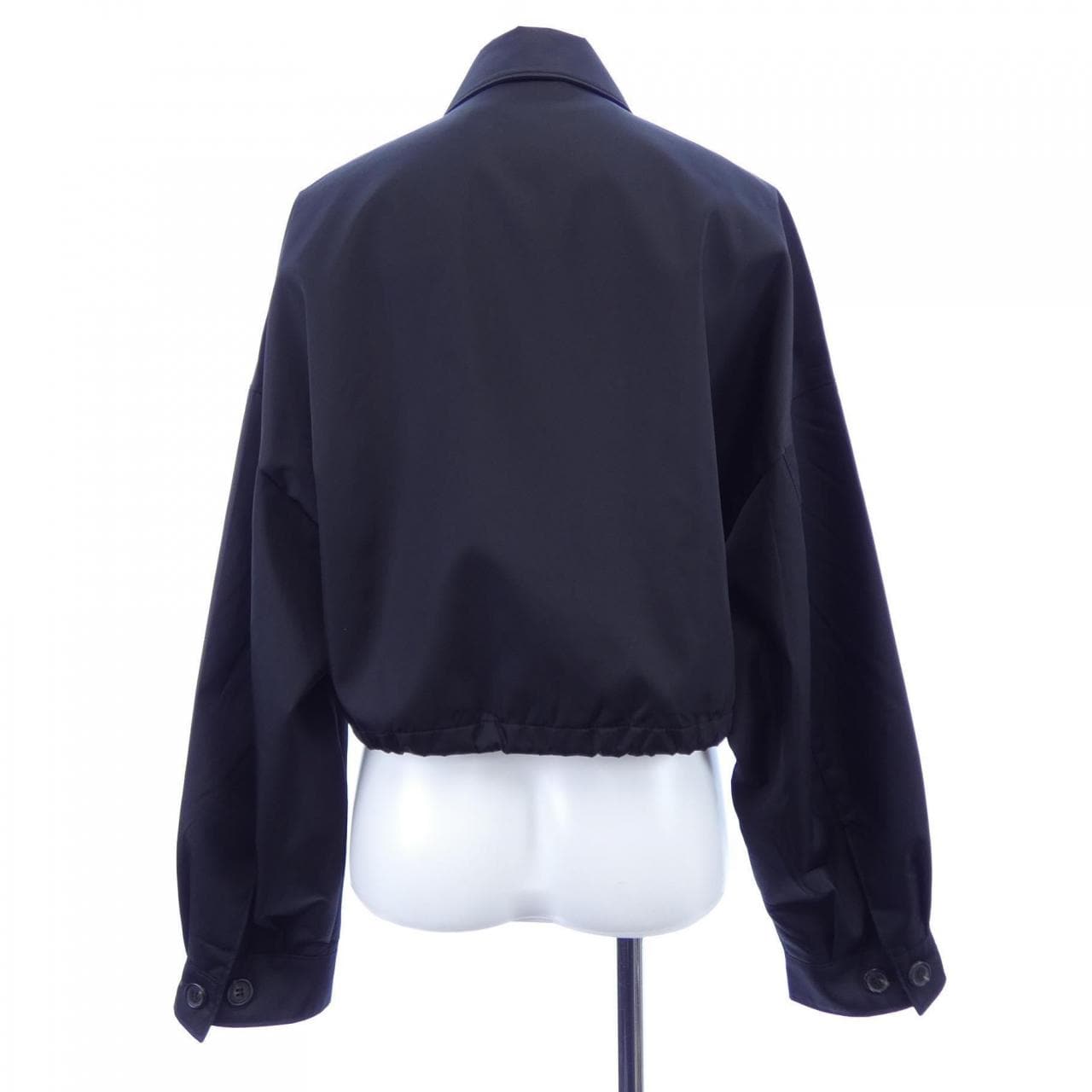 プラダ PRADA トライアングルロゴ クロップドブルゾンジャケット 292101 S231 1WQ8 ブルゾン