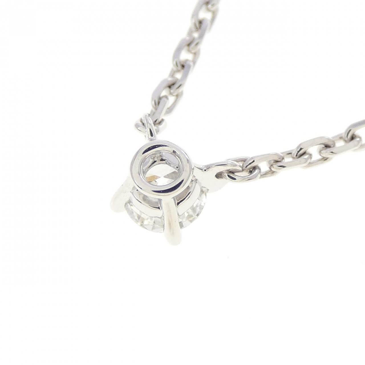 カルティエ ダイヤモンド ネックレス 0.23CT G VS1 Good