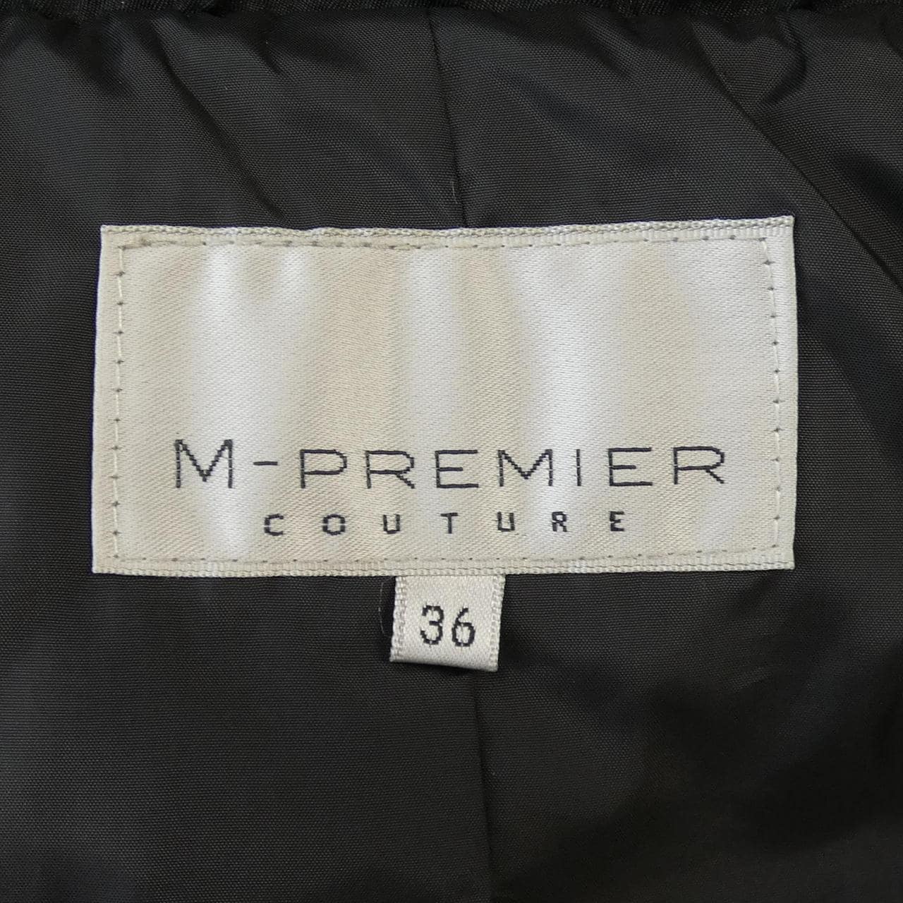 エムプルミエクチュール M-Premier COUTURE ダウンコート
