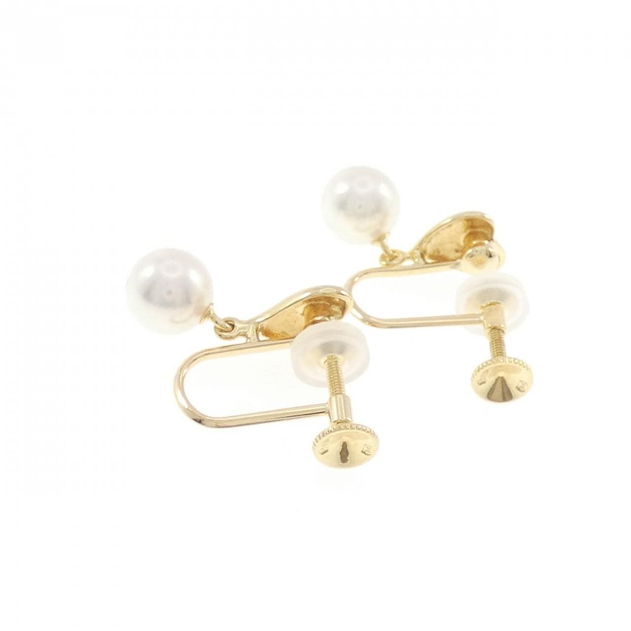 MIKIMOTO Akoya珍珠耳夹6 毫米