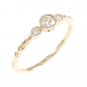 アガット ダイヤモンド リング 0.12CT