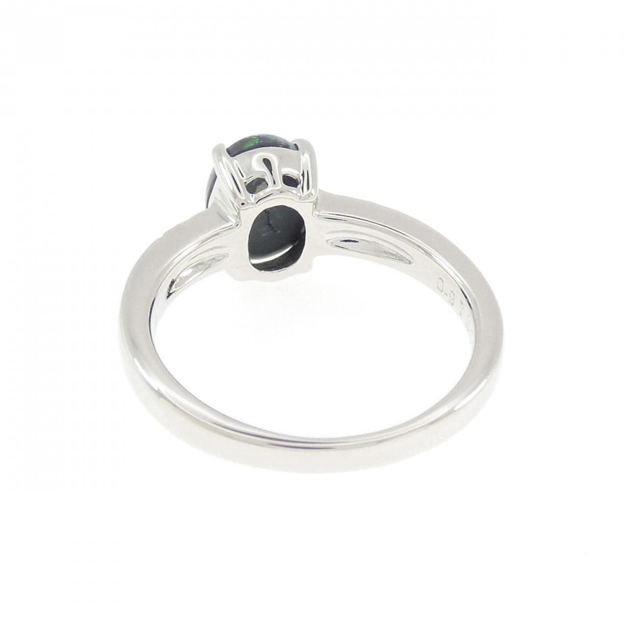 PT900 ブラックオパール リング 0.97CT