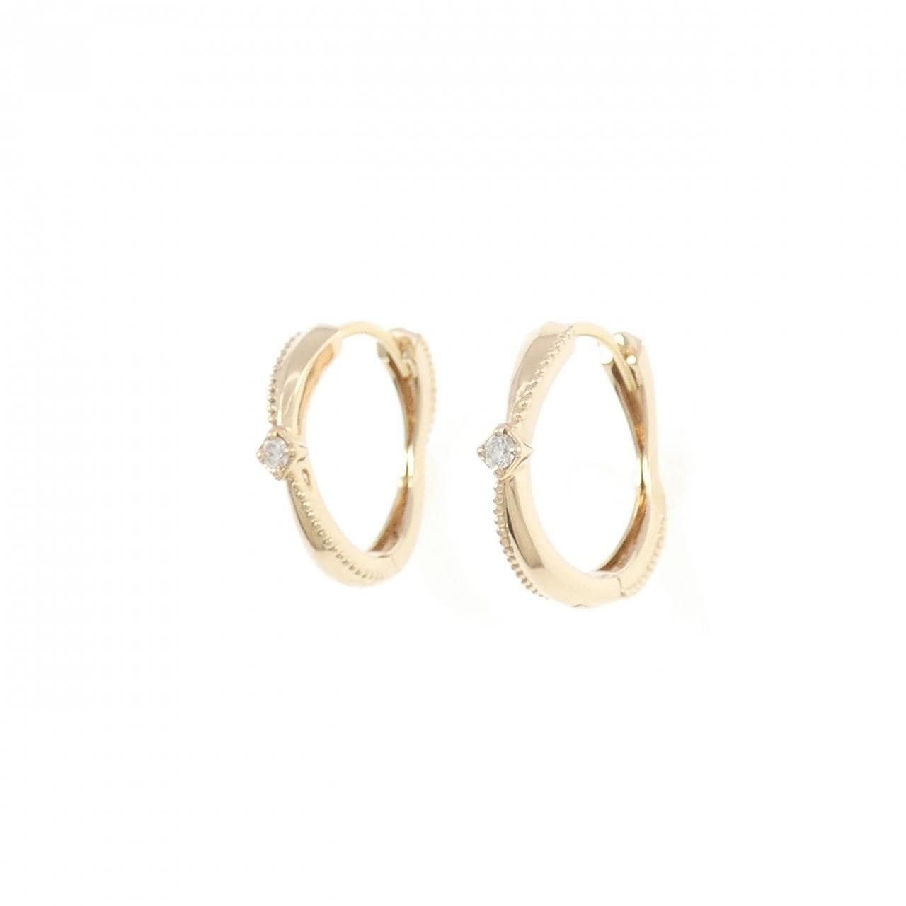 フェスタリア ダイヤモンド ピアス 0.02CT