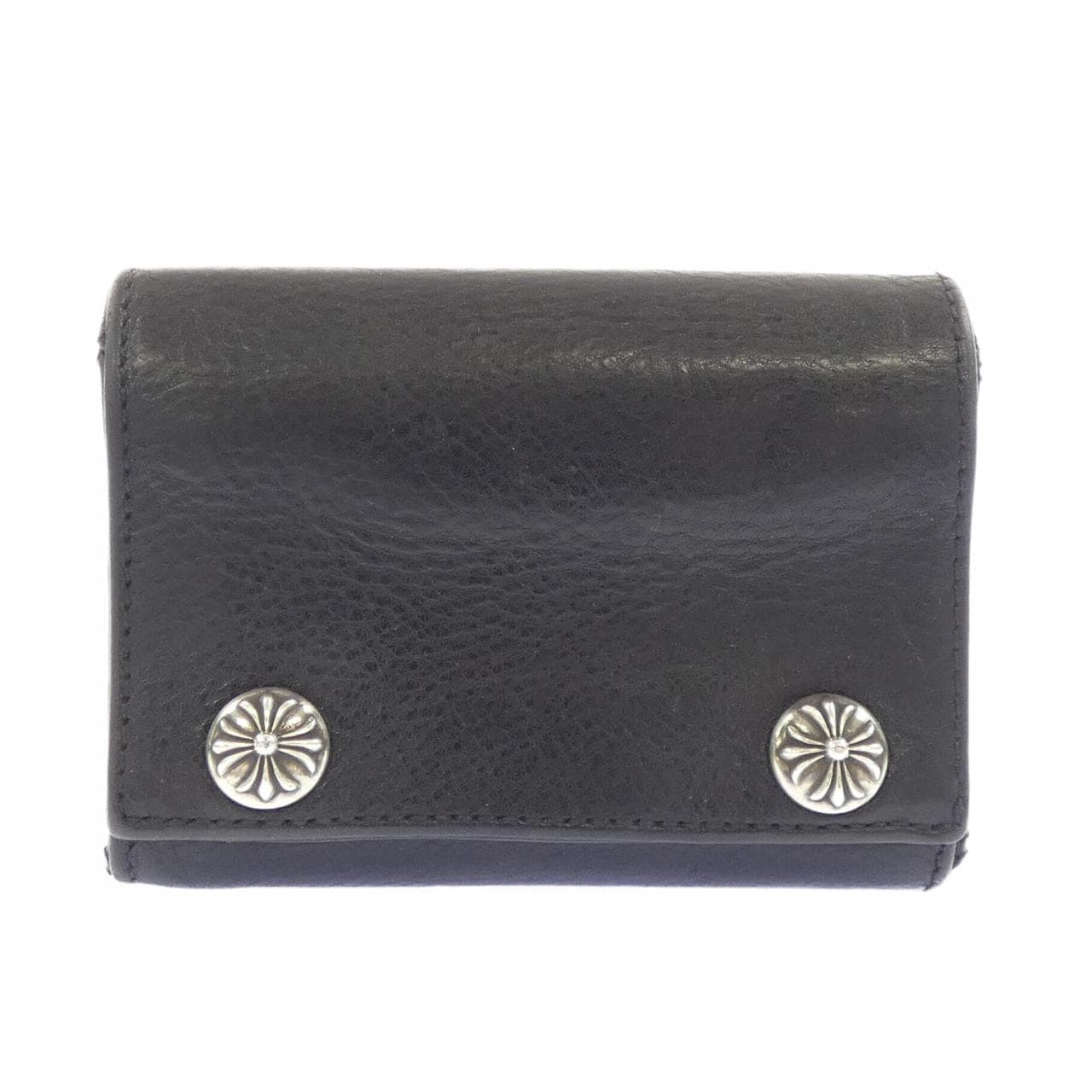 クロムハーツ CHROME HEARTS 3FOLD BLK 2246 304 0300 0200 WALLET