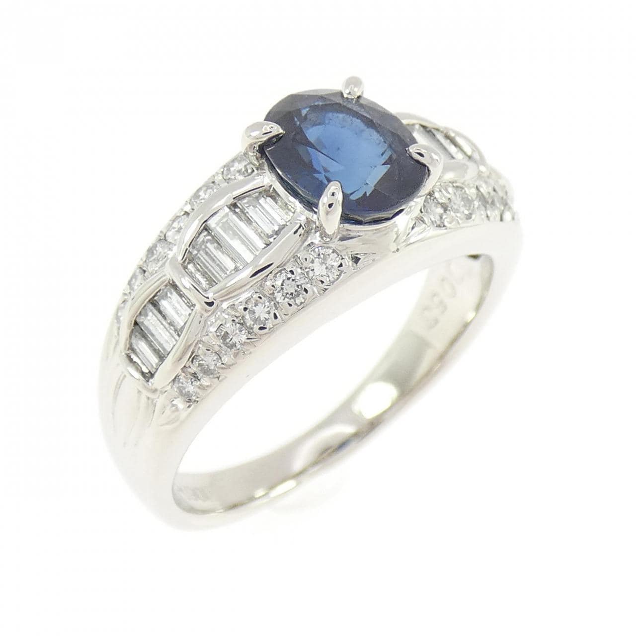 PT900 サファイヤ リング 1.31CT