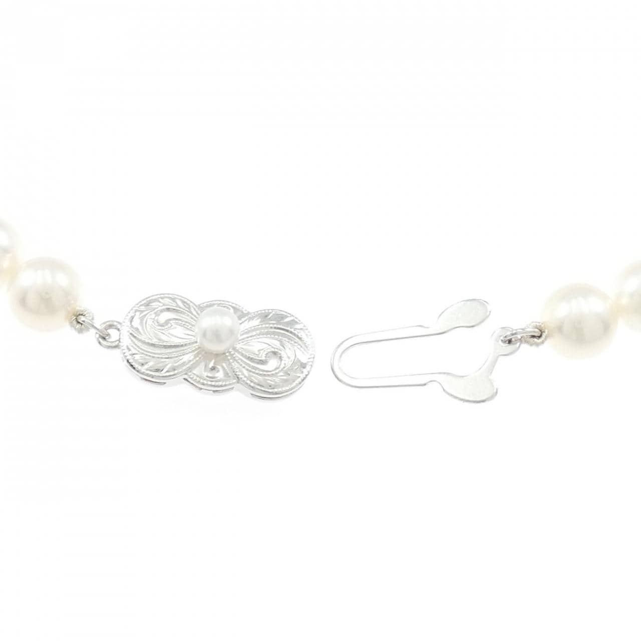 ミキモト アコヤパール ネックレス ピアスセット 6.5-7mm