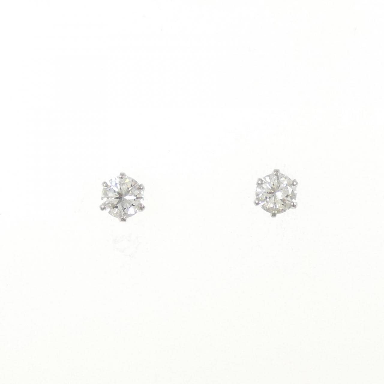 PT900 ダイヤモンド ピアス 0.44CT