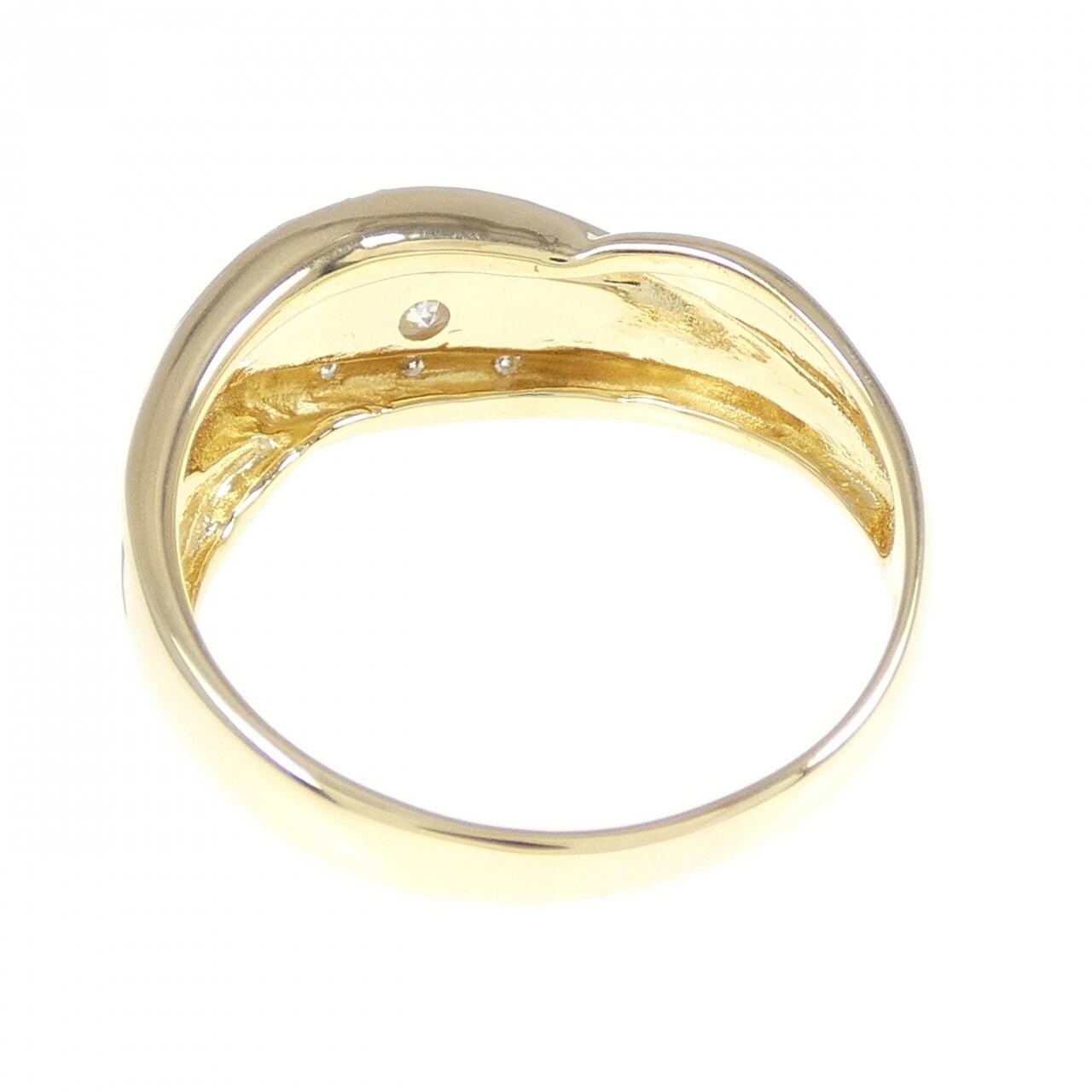 K18YG ダイヤモンド リング 0.20CT