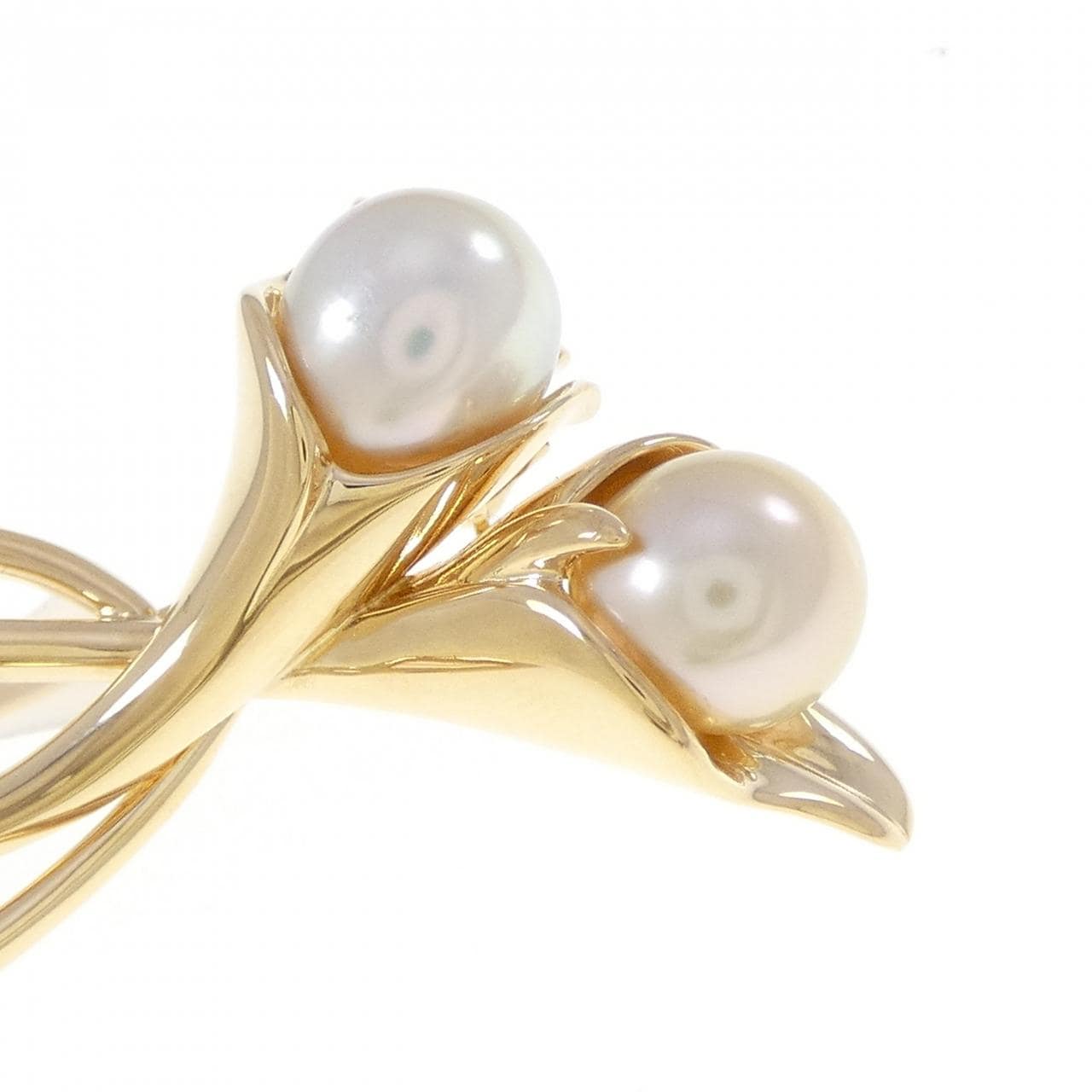 タサキ 白蝶パール ブローチ