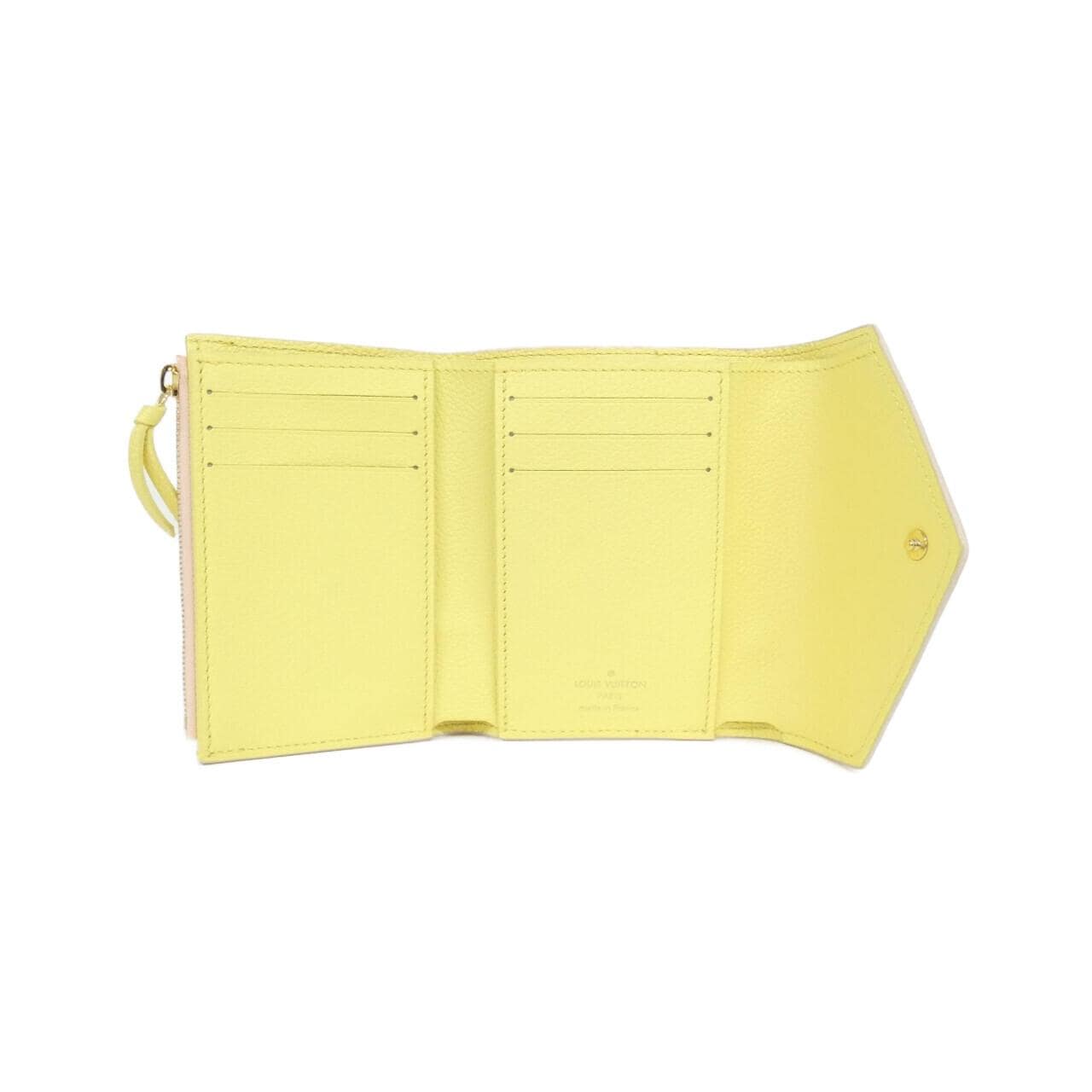 LOUIS VUITTON Monogram Empreinte (Spring in the City) Portefeuille Victorine M81289 Wallet