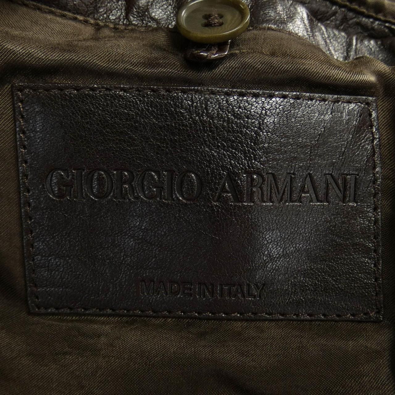 コメ兵｜ジョルジオ アルマーニ GIORGIO ARMANI レザージャケット