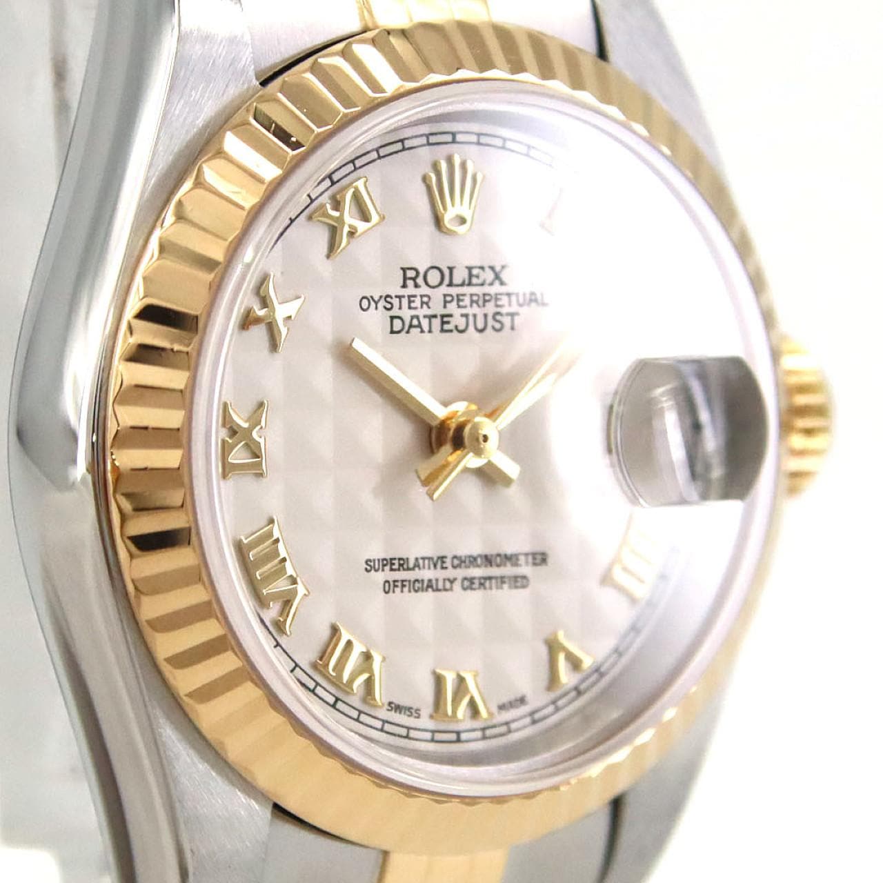 ロレックス デイトジャスト 79173 SSxYG 自動巻 P番