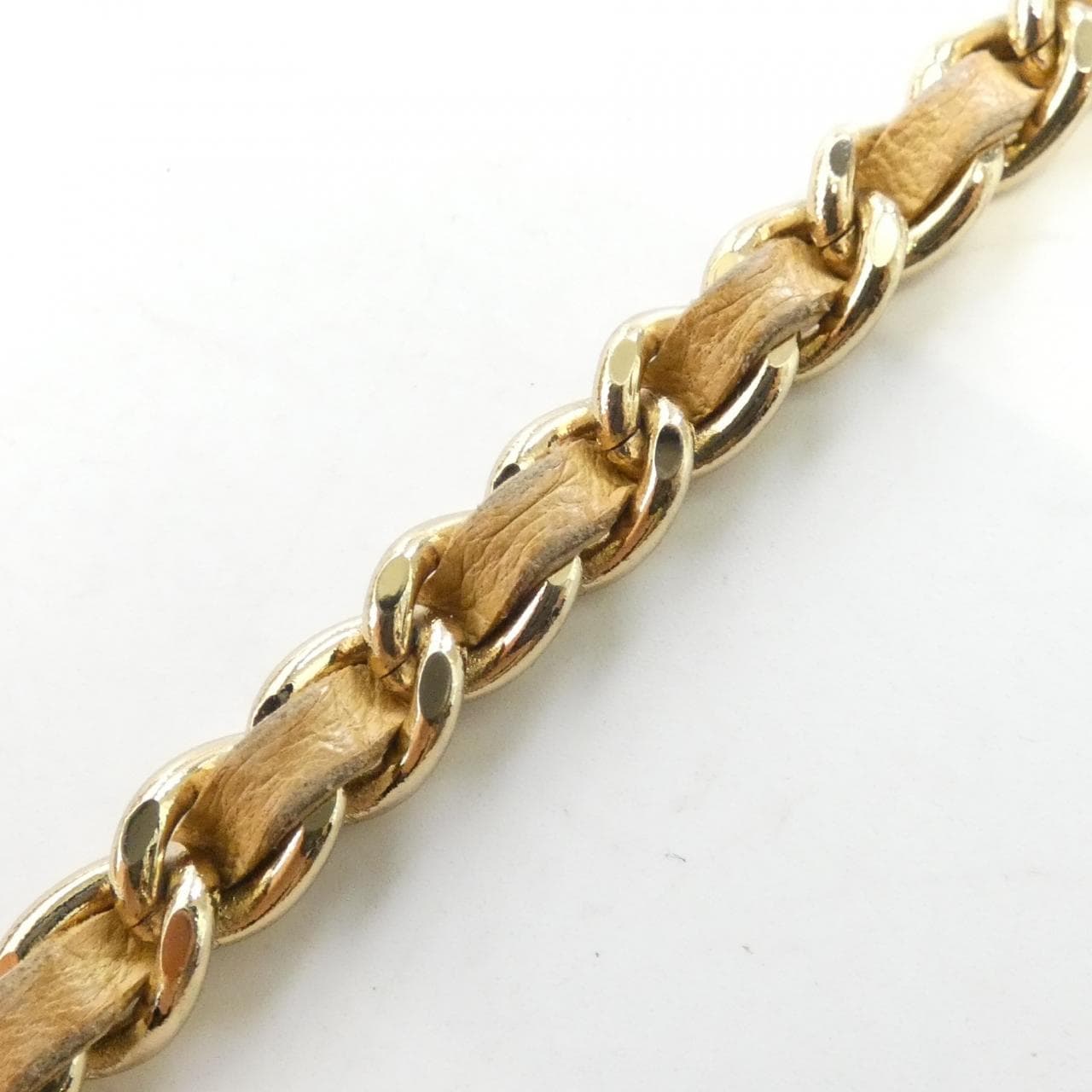 シャネル チョコバー ライン 15316 ショルダーバッグ