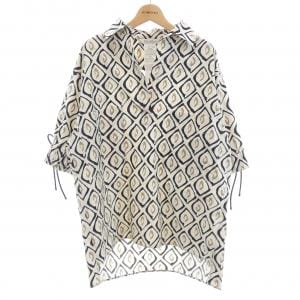 マックスマーラ Max Mara シャツ　黒×茶 26111110326 トップス