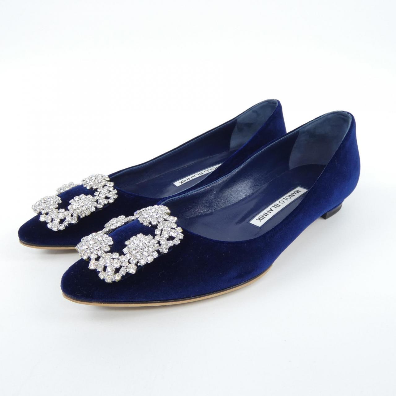 マノロブラニク MANOLO BLAHNIK フラットシューズ