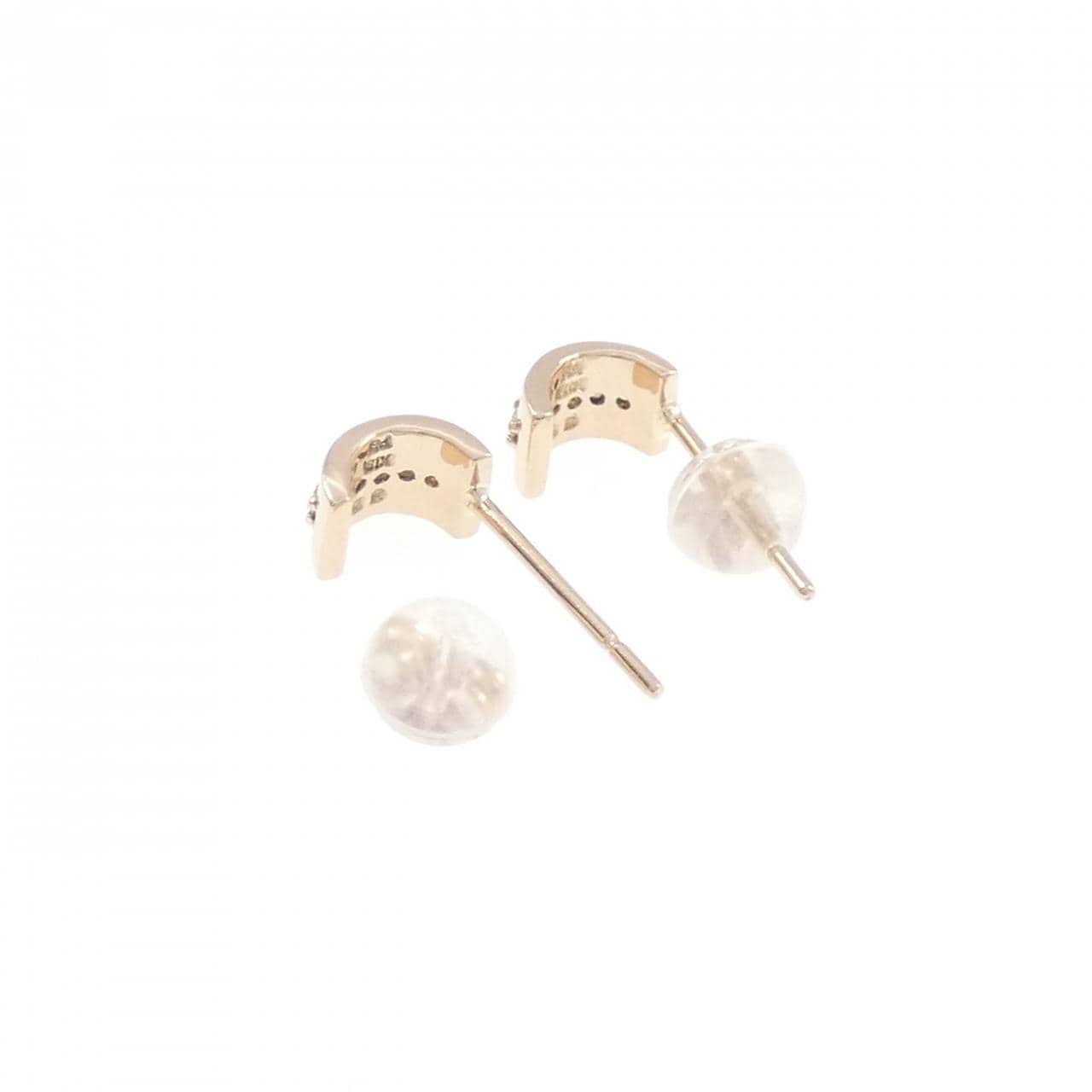 K18PG ダイヤモンド ピアス