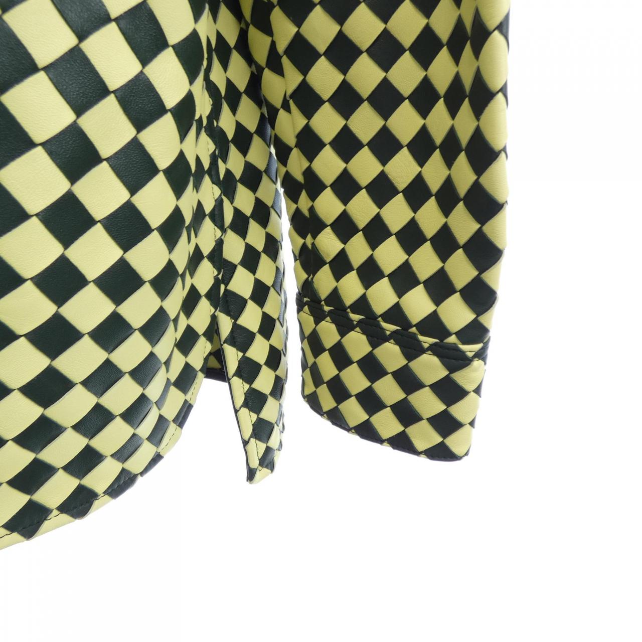 ボッテガヴェネタ BOTTEGA VENETA 773121 V3N20 レザージャケット