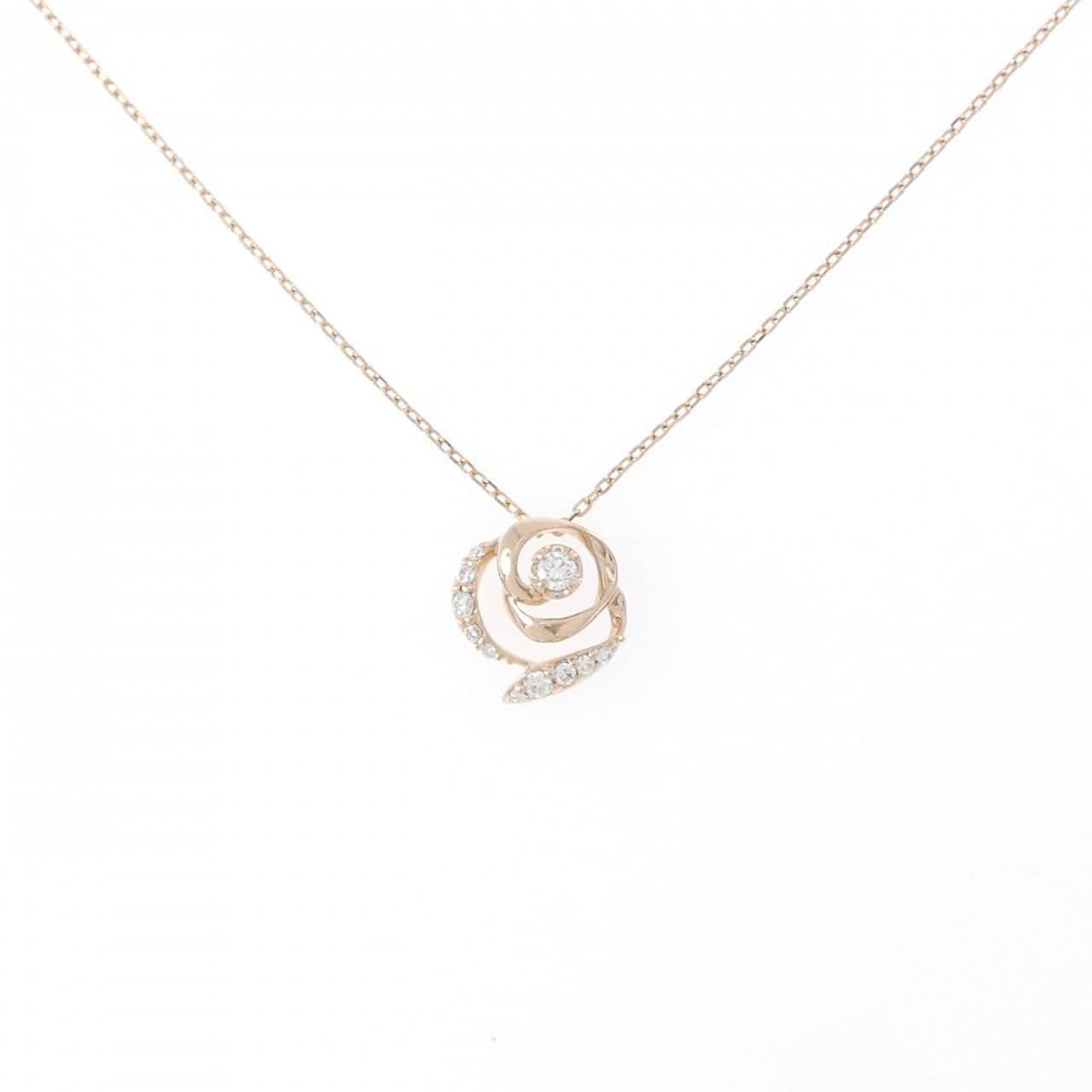 ヴァンドーム ダイヤモンド ネックレス 0.10CT