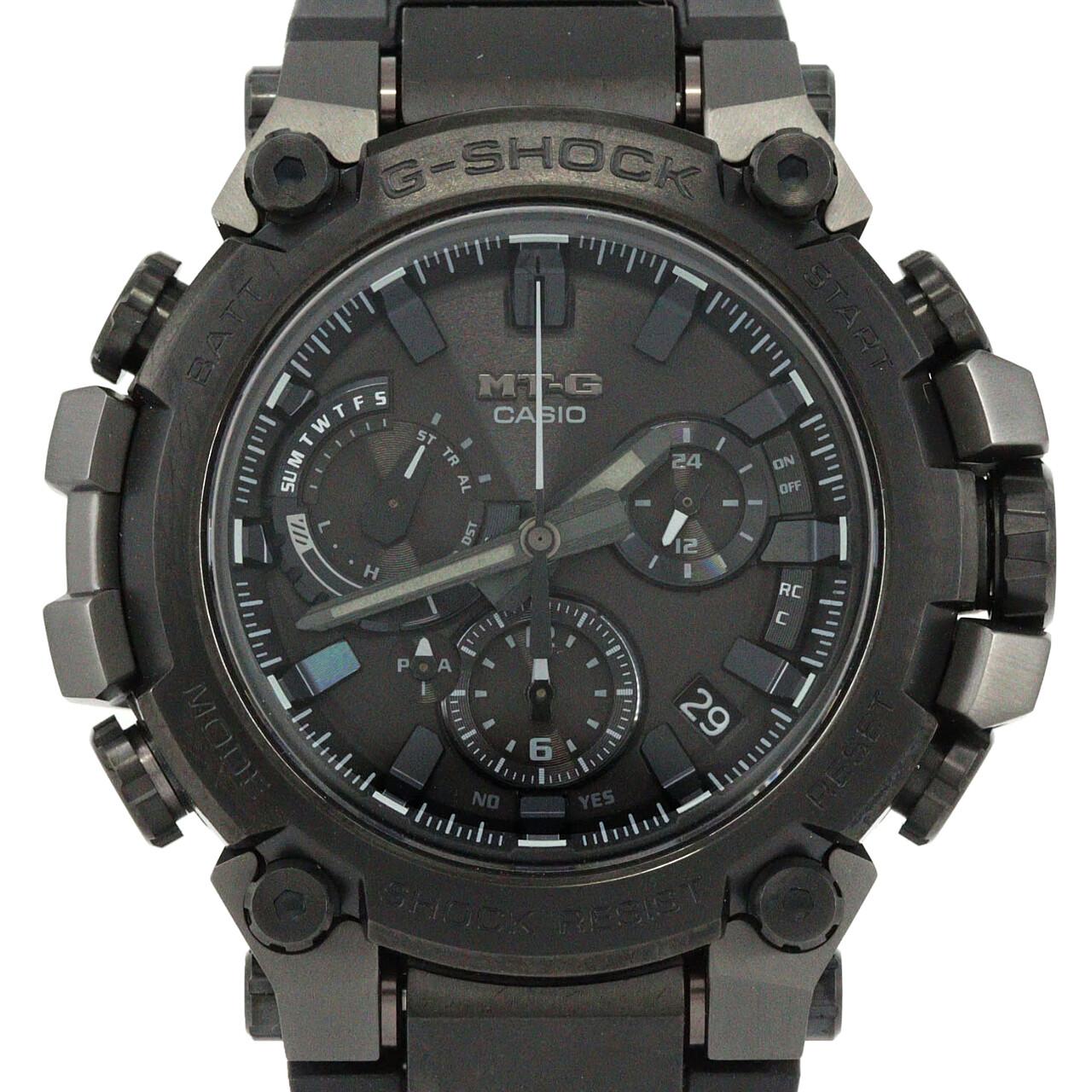 カシオ G-SHOCK･MT-G 電波時計 MTG-B3000B-1AJF SS ソーラークォーツ