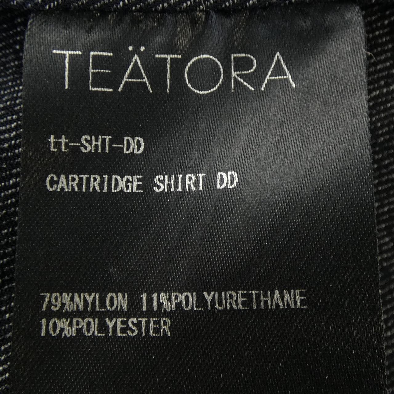 テアトラ TEATORA CARTRIDGE SHIRT シャツ