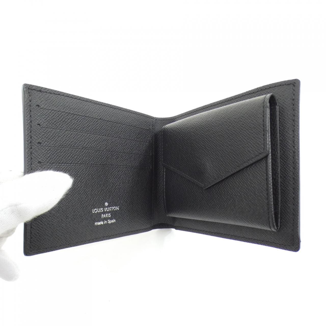 LOUIS VUITTON Damier Graphite Portefeuille Marco N63336 Wallet