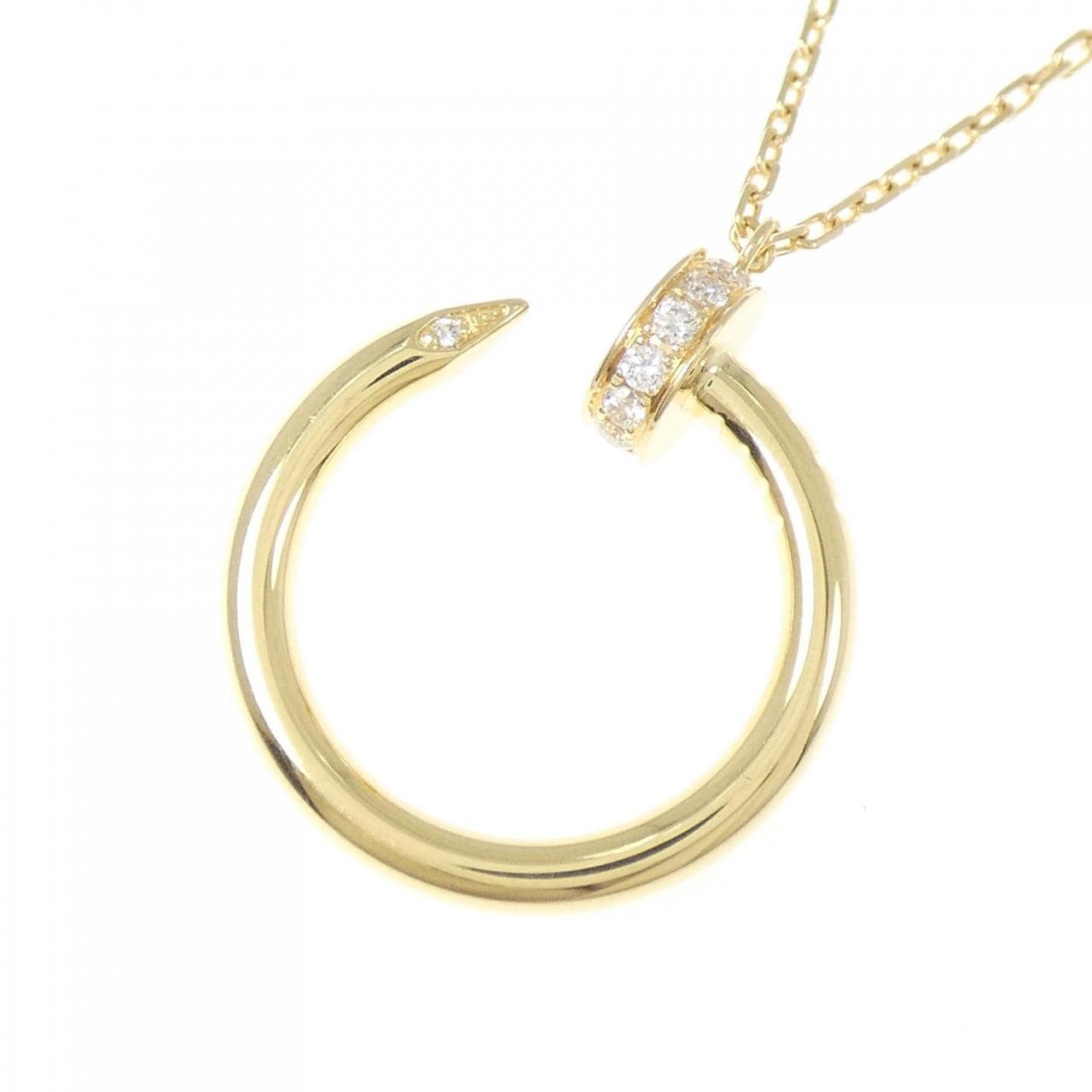 カルティエ ジュスト アン クル ネックレス