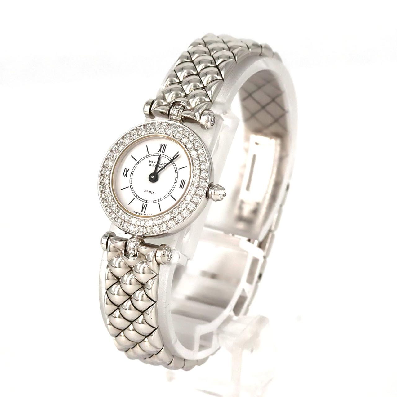 【ノーメンテナンス還元価格】ヴァンクリーフ&アーペル クラシック WG/2D 322932B2 WG クォーツ