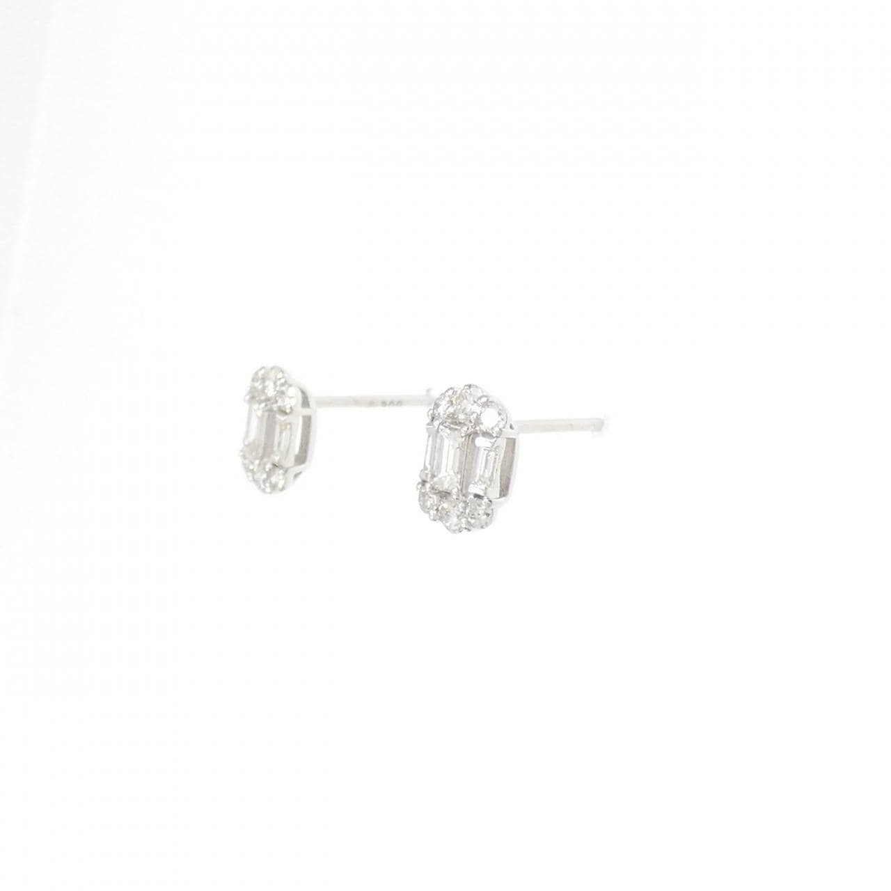 【新品】PT900 ダイヤモンド ピアス 0.40CT