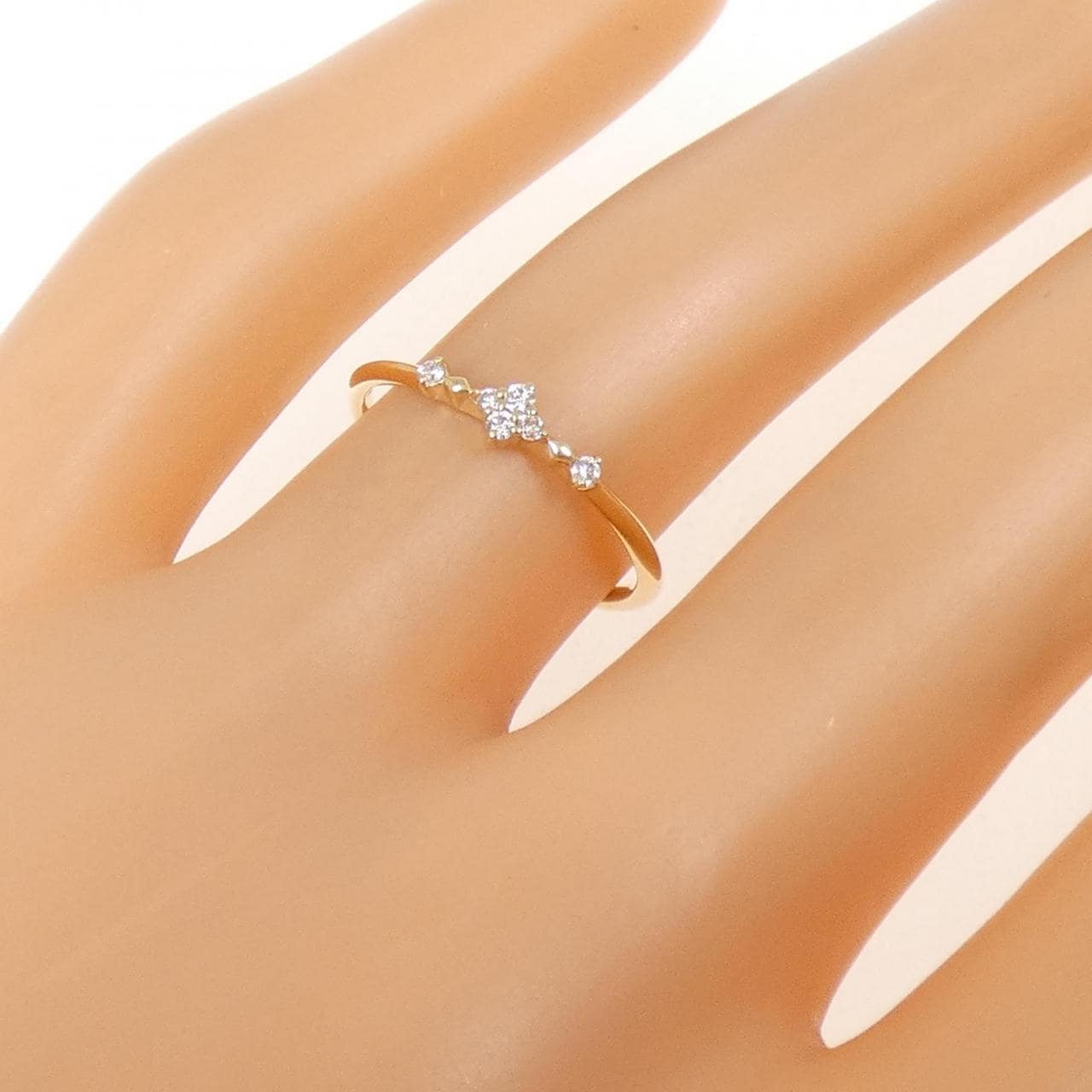アガット ダイヤモンド リング 0.05CT