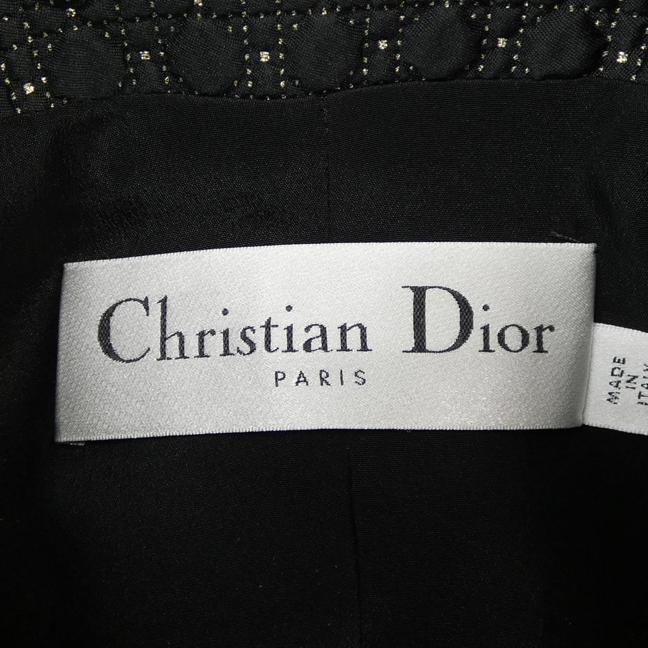 クリスチャンディオール CHRISTIAN DIOR マクロカナージュ 541V58A2567 ノーカラージャケット