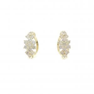 K18YG ダイヤモンド イヤリング 1.00CT